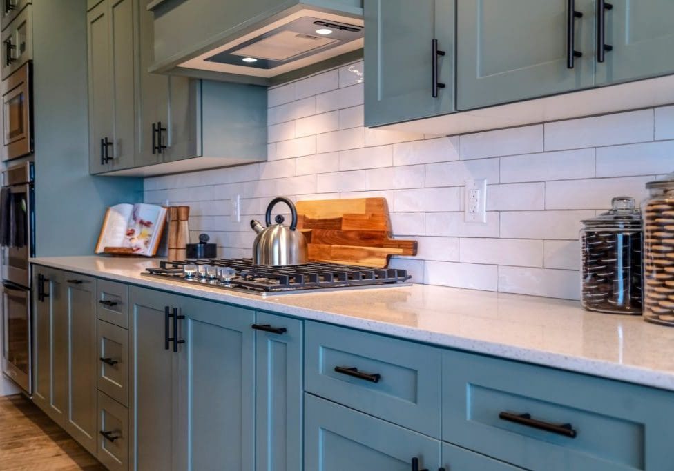 kitchen cabinets professionally repainted